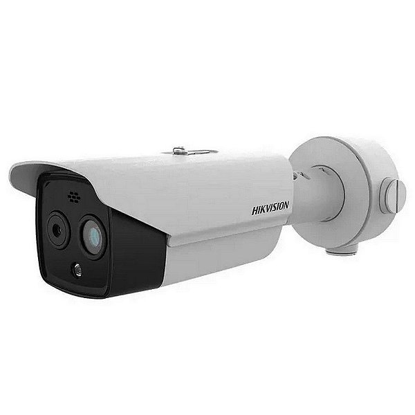 Câmera CFTV IP PoE HM-TD2628-8/QA/BR Bullet 4.0MP Bi-espectral Termográfica e Óptica IR 40m Hikvision - HM-TD2628-8/QA/BR