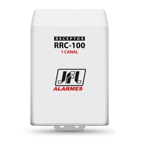 Receptor para Controle Remoto 1 Canal 433,92Mhz Hopping code e Rolling Code Alcance 100 Metros - JFL - RRC-100 - RRC-100