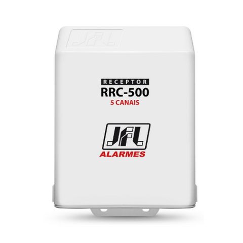 Receptor para Controle Remoto 5 Canais 433,92Mhz Hopping Code e Rolling Code; Alcance 100 Metros - JFL - RRC-500 - RRC-500