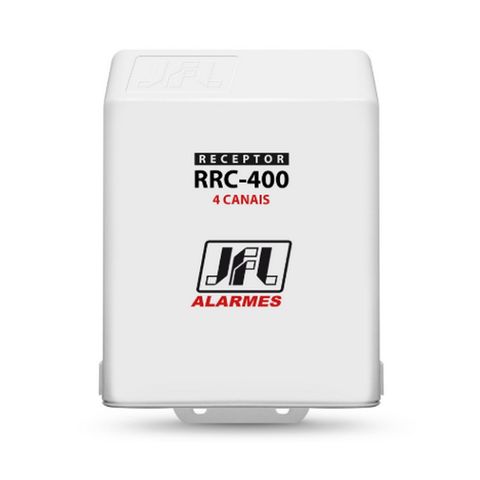 Receptor para Controle Remoto 4 Canais 433,92Mhz Hopping code e Rolling Code Alcance 100 Metros - JFL - RRC-400 - RRC-400