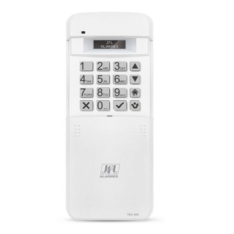 Teclado para Central de Alarme Teclado OLD com Fio JFL - TEC 500 - TEC 500
