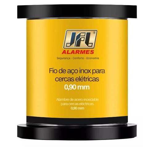 Arame de Aço Inox Para Cerca 0,90mm 160 Metros JFL - 49567 - 49564