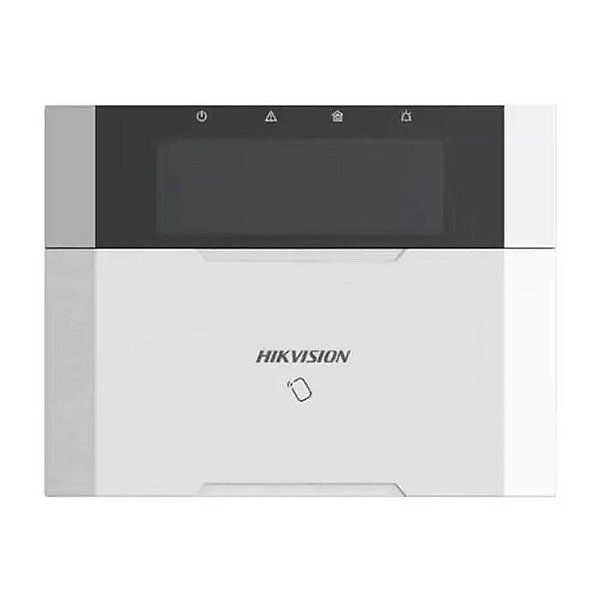 Painel Teclado LCD para Alarme sem Fio AX Hybrid Pro Hikvision - DS-PK1-LRT-HWE - DS-PK1-LRT-HWE