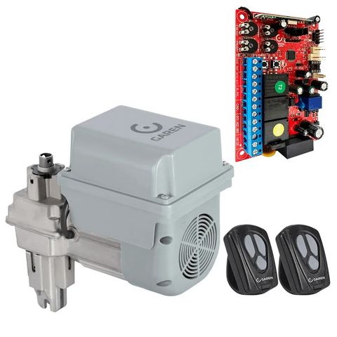 Motor de Portão Automatizador Basculante GAREN até 300 Kg 220 Volts BV DUO SPEED 1/3 - com 2 Controles - FO6165-GCT - F06165-GCT