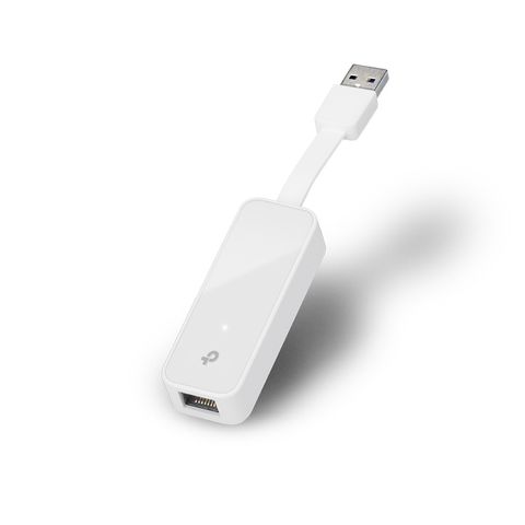 Adaptador USB 3.0 A-Macho - Rede RJ45 10/100/1000 Tp-Link - UE300 - UE300