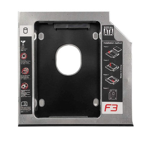 Adaptador Universal Caddy de HD 2,5 para Leitor de DVD com 9,5mm F3 - 1192 - 1192
