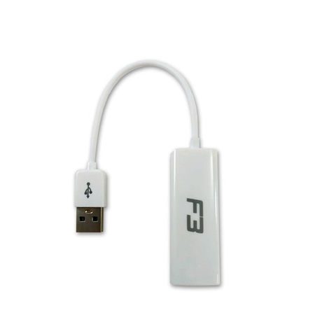 Adaptador USB 2.0 A-Macho - Rede RJ45 10/100 F3 - 1046 - 1046