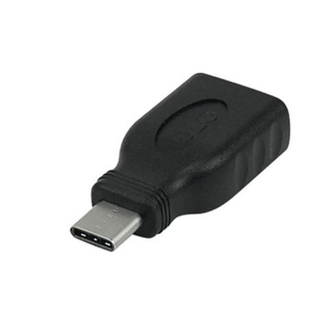 Adaptador OTG Type-C Macho x USB A-Fêmea 3.1 Preto - 5+ - 003-0140 - 003-0140