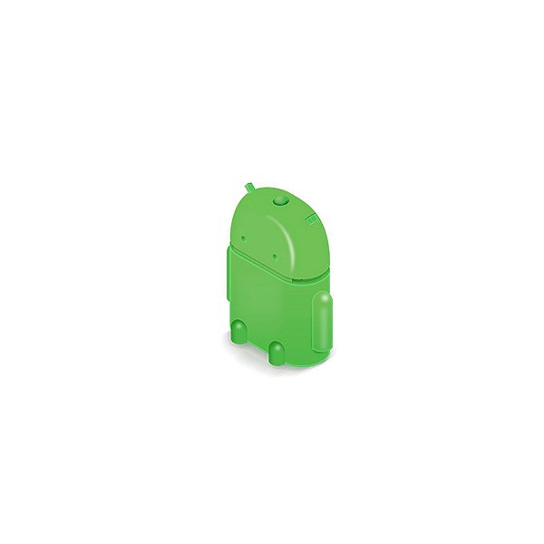 Adaptador OTG Micro USB Macho - USB A-Fêmea Verde - Comtac - 9280 - 9280