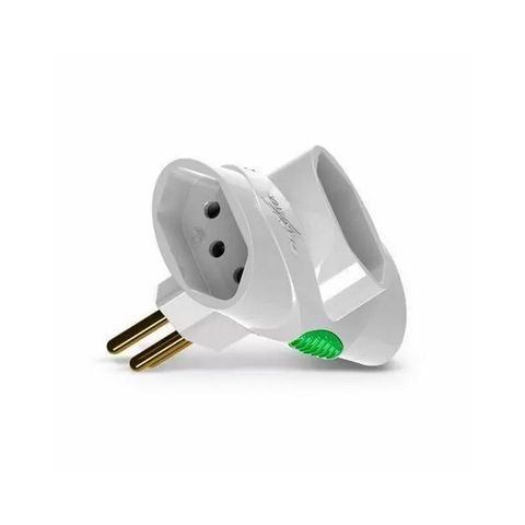 Adaptador Tomada T 3 Tomadas 3 Pinos 10A Branco Legrand Daneva - DN1677 - DN1677