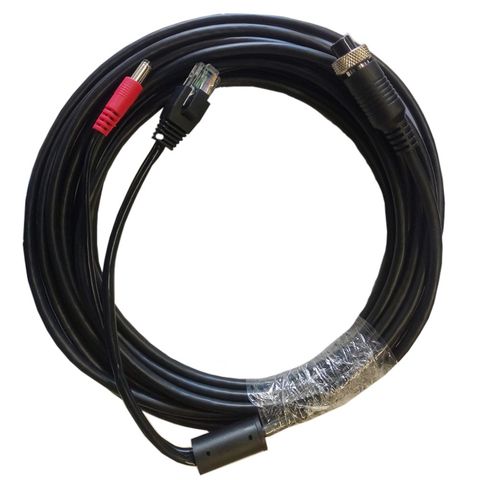 Cabo Adaptador M12-6A para DC/M RJ45/M Hikvision - 101503495
