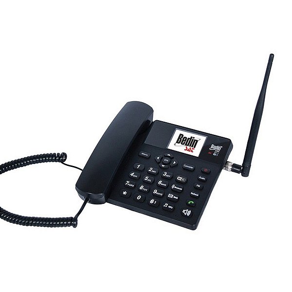 Celular Rural de Longo Alcance GSM 3G/WiFi 5 Bandas 1 Chip Bedin Sat - BDF-12 - BDF-12