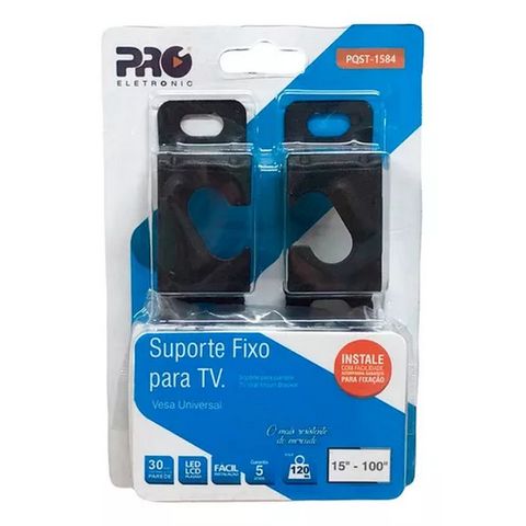 Suporte Fixo Universal para TV 15 a 100 Polegadas Proeletronic - PQST-1584 - PQST-1584