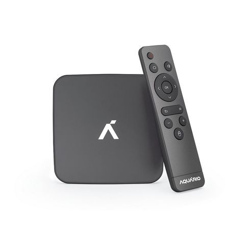 Smart TV Box Aquário Quad-Core com Wi-Fi, Android 11 4K Ram 2GB Rom 16GB - STV-3000PLUS - STV-3000PLUS