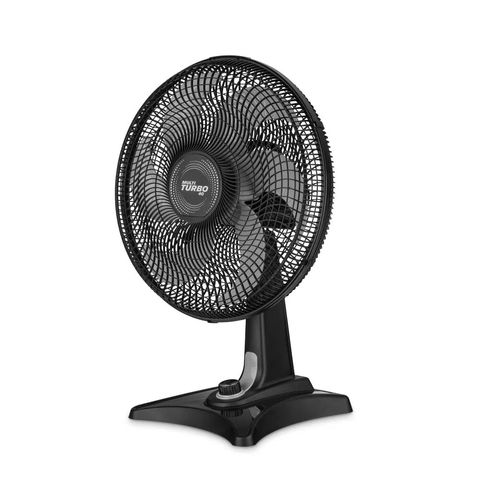 Ventilador de Mesa Multilaser 40CM 127 Volts 135 Watts 6 Pás Multi Turbo Preto - VL401 - VL401