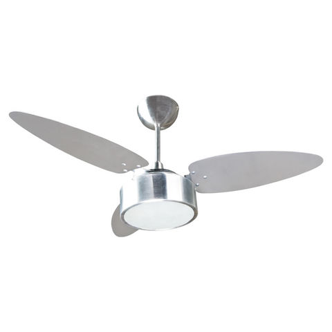 Ventilador de Teto Ventisol Fharo Inverter 105CM BIV 130 Watts 3 Pás Alumínio e Tabaco Dupla Face com Lustre - 15956 - 15956
