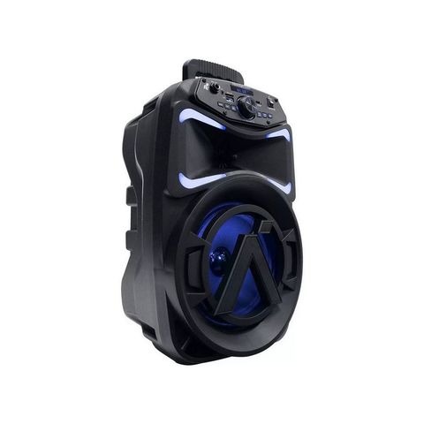 Caixa de Som Amplificada Hype 250w Rms TWS, Bluetooth, USB, Cartão de memória, Rádio FM e Entrada Auxiliar Aquário - HP-250 - HP-250