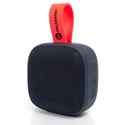 Caixa de Som Portátil GT Connect Goldentec Get 10W Preto Bluetooth, Auxiliar, TWS, Resistente a água - 61455 - 61455
