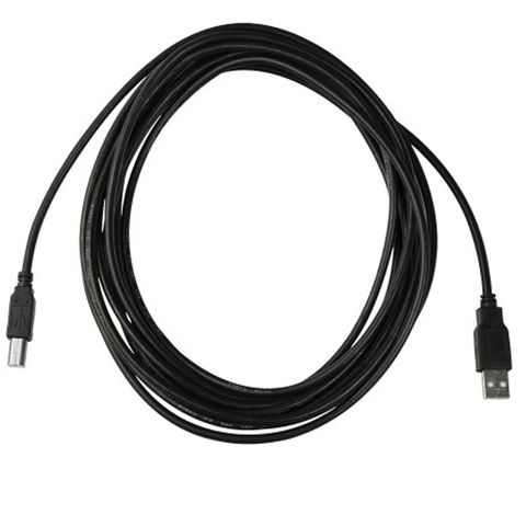 Cabo USB A-Macho - B-Macho 1,8 Metros 2.0 Preto Pluscable - PC-USB1801 - PC-USB1801