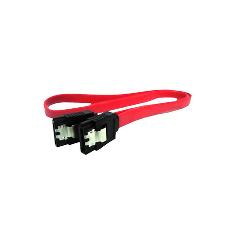 Cabo de Dados Pluscable HD Sata 180 Graus com Trava 50 Centímetros - PC-CBST04 - PC-CBST04