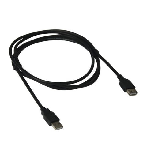 Cabo USB A-Macho - A-Fêmea 3,0 Metros 2.0 Preto Pluscable - PC-USB3002 - PC-USB3002