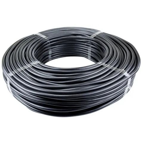 Cabo de Energia Flexível PP 2x1,50mm 500 Volts Preto Megatron - 9062 - Rolo com 100 Metros - 9062