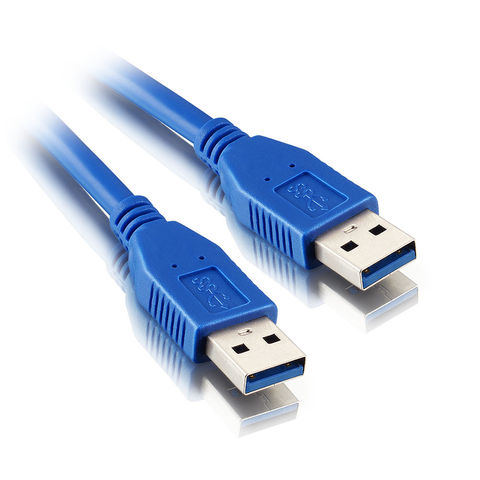 Cabo USB A-Macho - A-Macho 2,0 Metros 3.1 Azul 5+ - 018-7701 - 018-7701