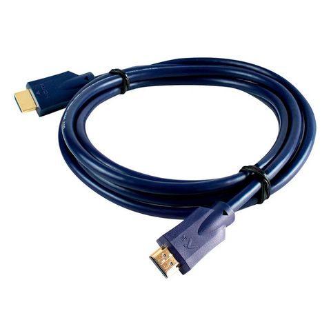 Cabo HDMI Macho x Macho 2.1 8K 19 Pinos Ultra HD 2,0 Metros Conectores Folheado a Ouro Aquário - 8K2 - 8K2