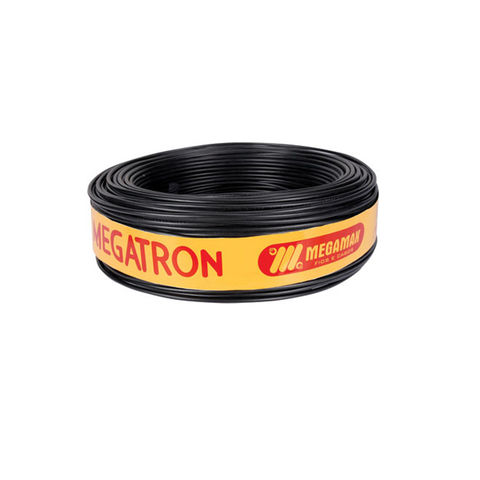 Cabo de Energia Flexível 750 Volts 4,00mm Preto Megatron - 7702 - Rolo com 100 Metros - 7702