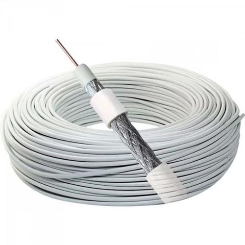 Cabo Coaxial RG 6 60% 75 OHMS Proeletronic - CACO0660/01 - Rolo com 100 Metros - CACO0660/01
