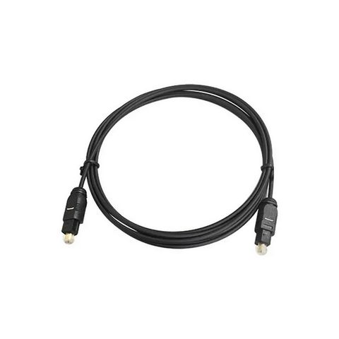 Cabo de Fibra Óptica Toslink Preto 3,0 Metros Seccon SecFiber - XLY-OPC-T2T/BK/3,0M - XLY-OPC-T2T/BK/3.0M