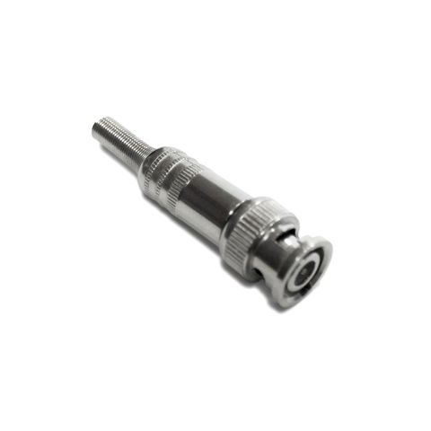 Conector BNC RG59 4mm Seccon SecLan Parafusável com Mola - CY-DY-3484 - CY-DY-3484