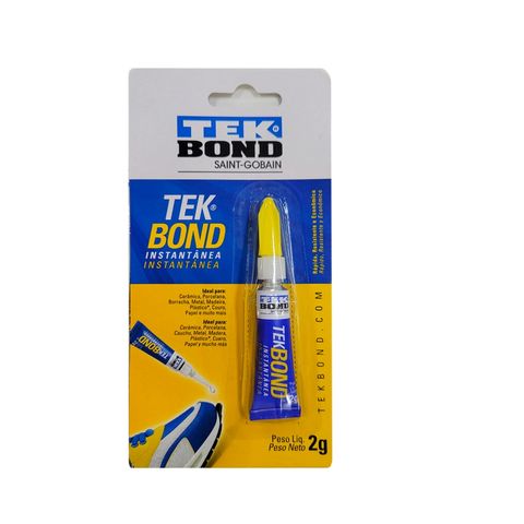 Cola Instantânea Super Cola 2 Gramas Tekbond - Unitário - 69957326457 - 69957326457