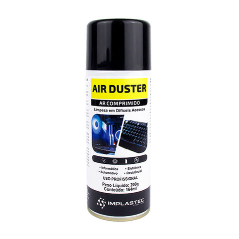 Ar Comprimido Spray Air Duster 164ml Implastec - PAAC020012CX - PAAC020012CX