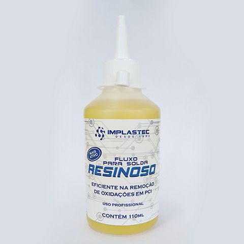 Fluxo Resinoso 110ml com Bico Aplicador - Implastec - PAFR011060 - PAFR011060