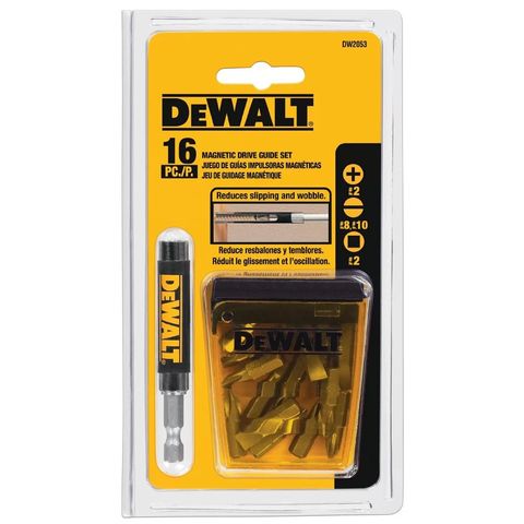 Jogo de Bits 16 Peças com Guia Dewalt - DW2053 - DW2053