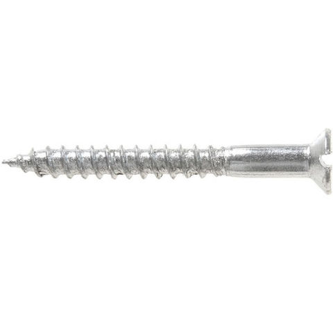 Parafuso Madeira Cabeça Chata Fenda 3,8x40mm Vonder - CFV3840 - Caixa com 200 Unidades - 29.30.384.000