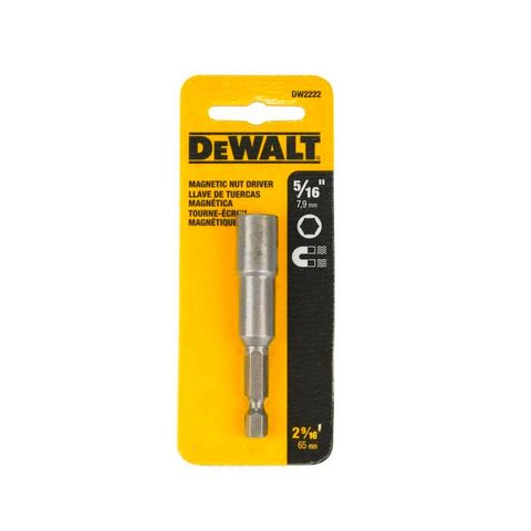 Soquete Magnético Ponteira 65mm 5/16" Dewalt - DW2222 - DW2222