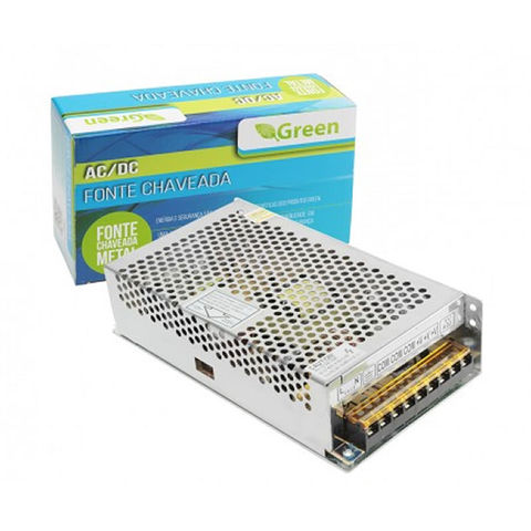 Fonte Colmeia 24V 10A 240W Bivolt Green -044-6403 - 044-6403
