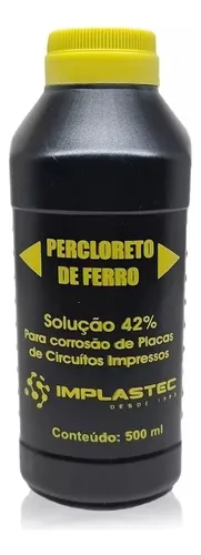 Percloreto De Ferro 500ml Implastec