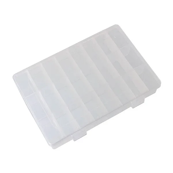 Caixa Plastica 24 Divisórias 19x12,5x3,3