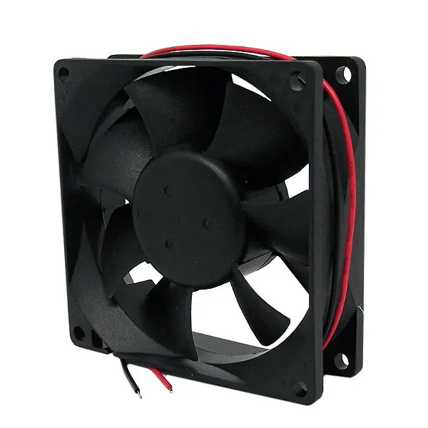 Microventilador Cooler FAN Ventoinha 80 X 80 X 25mm 24V