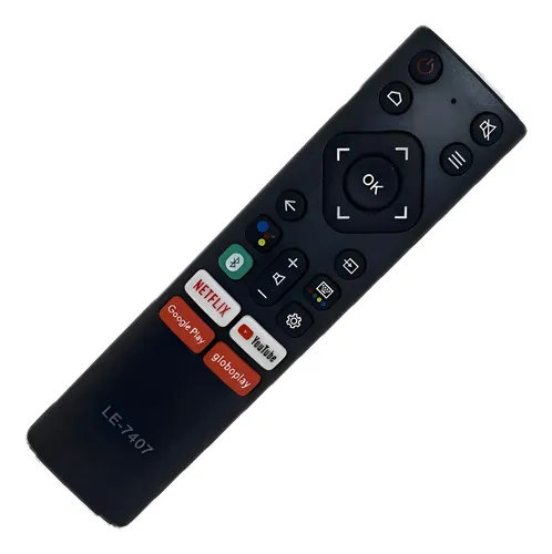 Controle Remoto Compatível Panasonic - (Netflix, Youtube, GooglePlay, Globoplay e Bluetooth)