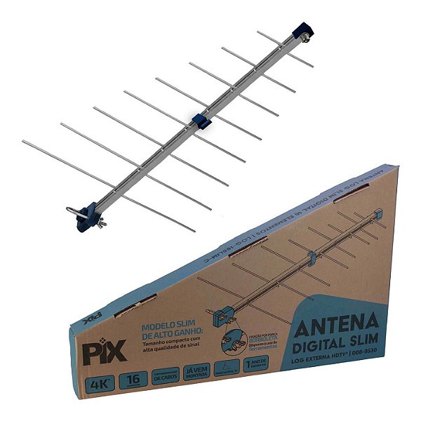 ANTENA LOG SLIM DIGITAL 16 ELEMENTOS