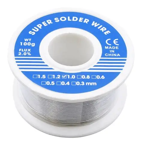 Solda 1,0 mm - Rolo 100 Gramas