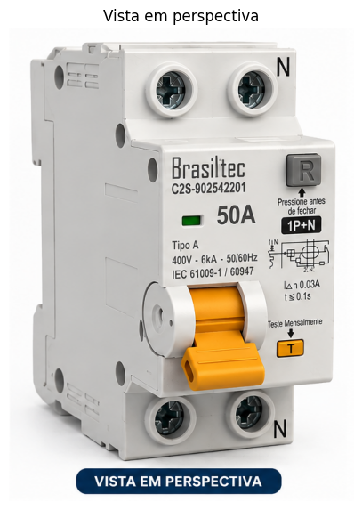 IDR Tipo A 50A Para veículos elétricos Wallbox 7,4KW Brasiltec