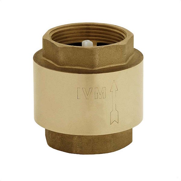 Válvula De Retenção Vertical/horizontal 4 Metal Ivm Italy