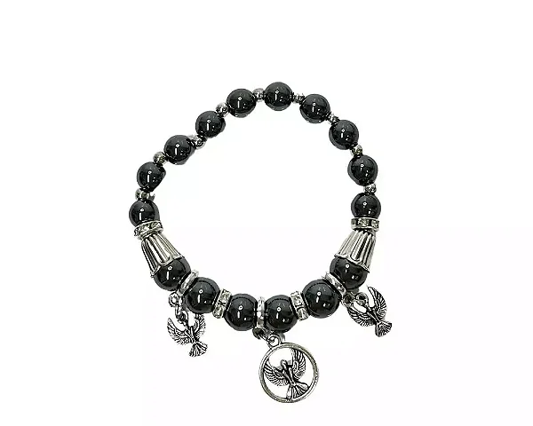 Pulseira Hematita Espirito Santo