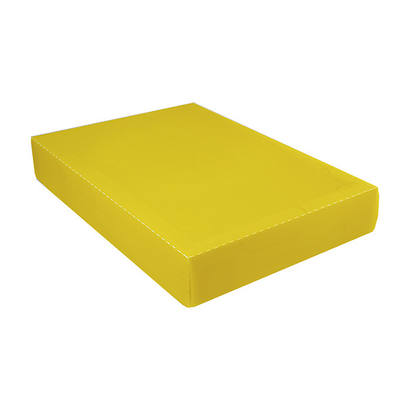 Caixa organizadora Padrao Camisa Amarelo - Dello