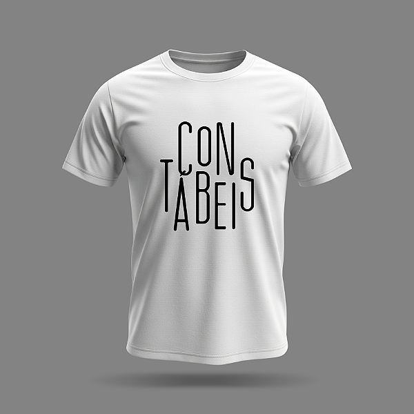 Camiseta Contábeis Minimal